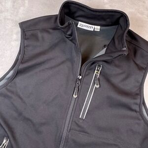 33,000ft Vest Softshell Full Zip Mens Med Black Lightweight Outdoor Pockets